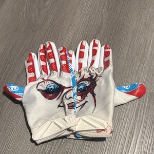 Battle Graphic Football Gloves Large